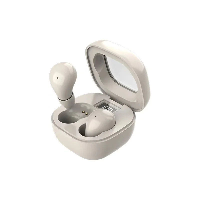 SK19 Wireless Bluetooth Headphones In-Ear Invisible Sleep Earbuds With Mic Noise Cancelling Earphones HiFi Music Headset