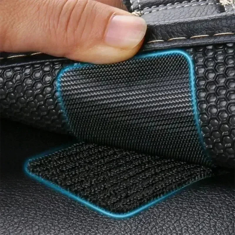 10-50pcs Super Strong Double-sided Tape Car Floor Mats Self-adhesive Hook Fasteners Self-adhesive Carpet Fasteners DIY Attaches