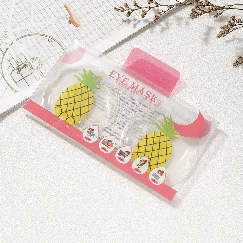 Cooling Eye Compress Patch Unisex Eye Care Mask Eyeshade for Relief of Eye Fatigue Sleep Aid for Men And Women