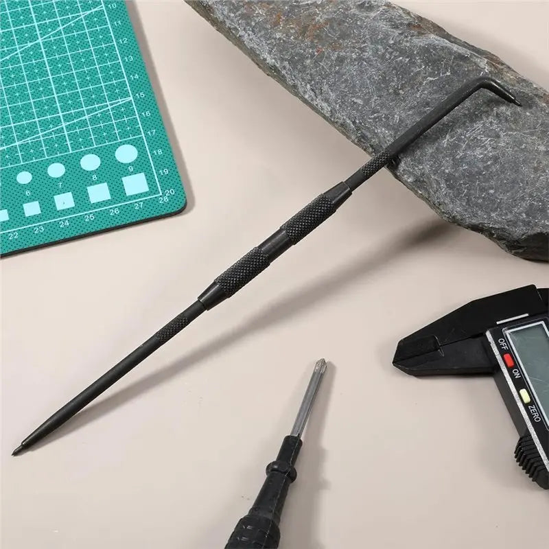 Premium-Double-Pointed Scriber, Metal Scribe Tool Carbide Tips For Glass Metal Sheet Ceramics For Welding Marking Pen Steel