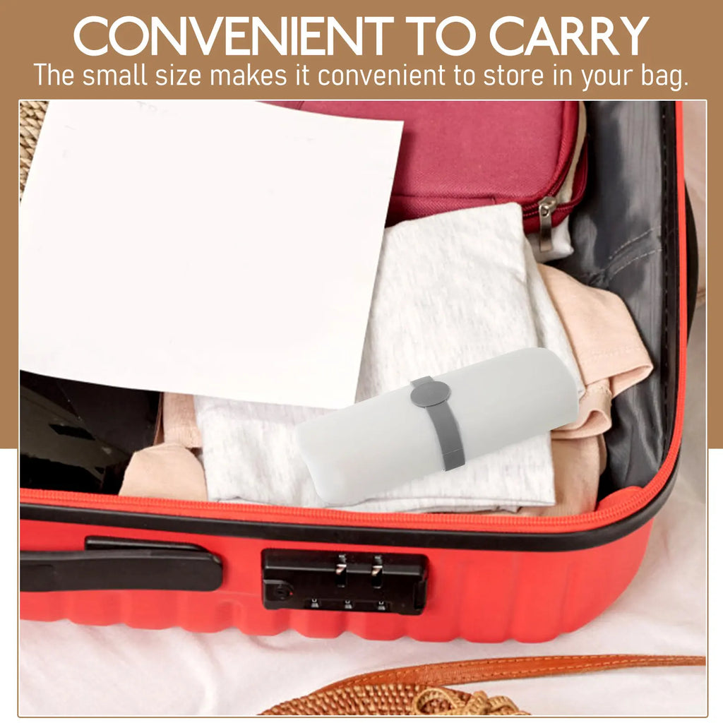 Portable Toothbrush Case Travel Toothbrush Storage Box Toothpaste Holder Compact Wear Resistant Impact Resistant for School