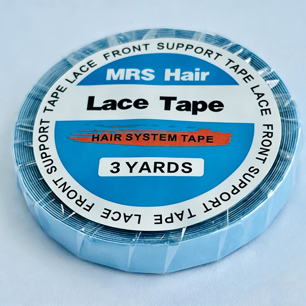 Blue Wig Double Sided Adhesive Tape Lace Front Super Hold Waterproof For Hairpiece Toupee Hair Extension Styling Tools