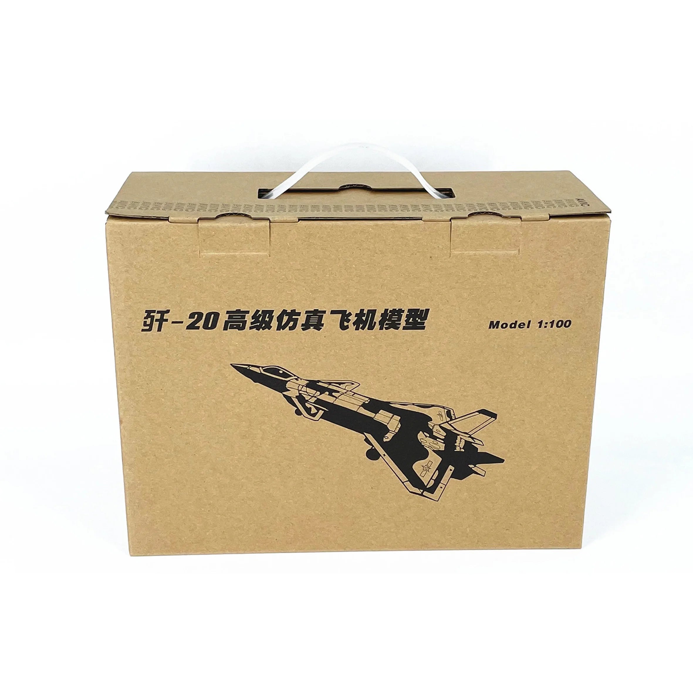 1: 100 Chinese J-20 Heavy Stealth Fighter Model Static Alloy Aircraft Model
