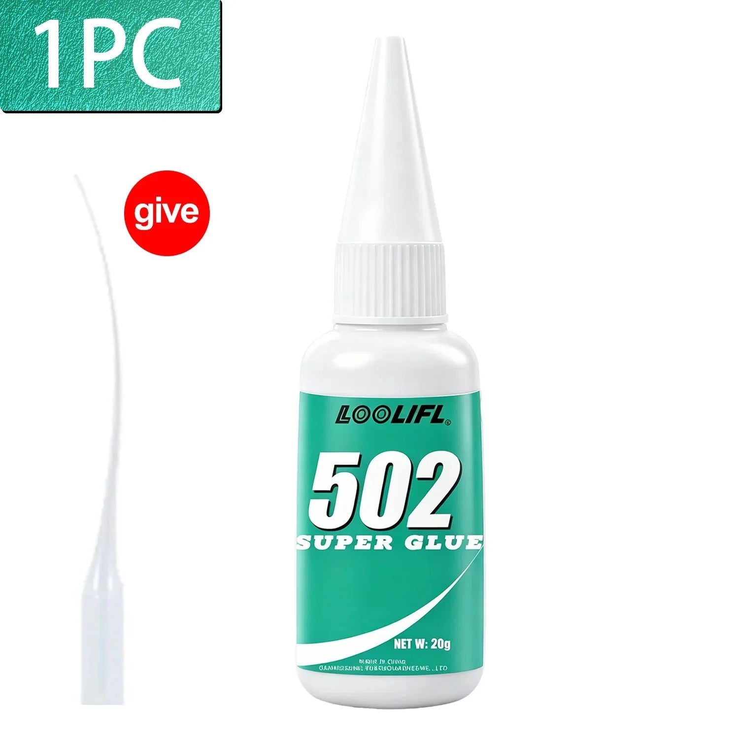 Strong Adhesive, Welding Glue, 502 Glue, Quick-Drying in Three Seconds, Transparent Office Glue, Fast-Drying, Strong, Suitable for Various Material Surfaces: Plastic, Glass, Acrylic, Metal