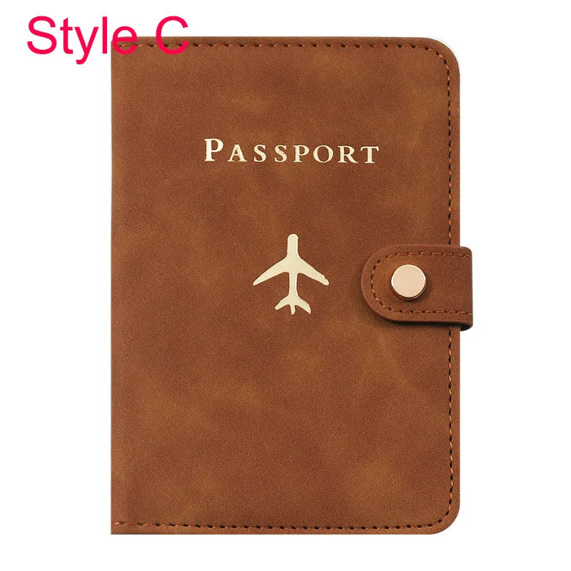 Organizer Storage Case/Travel Accessories Passport Case Vintage Leather Pattern Passports Holder Women Man ID Bank Credit Card