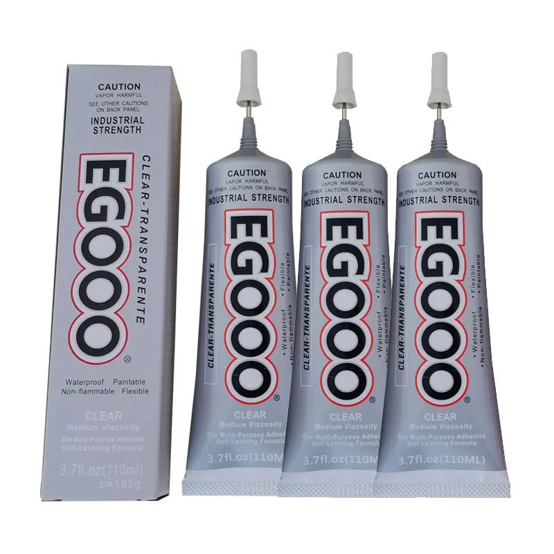 75/155g Universal Fabric Soft Glue Adhesive for Clothing Repair, Rhinestone, Leather & DIY Craft Use