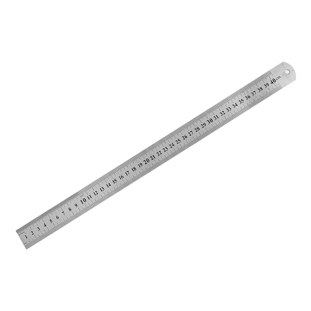 Stainless Steel Ruler Metal Ruler High Precision Centimeter Ruler Measuring Ruler for  Office Home Engineer Craft