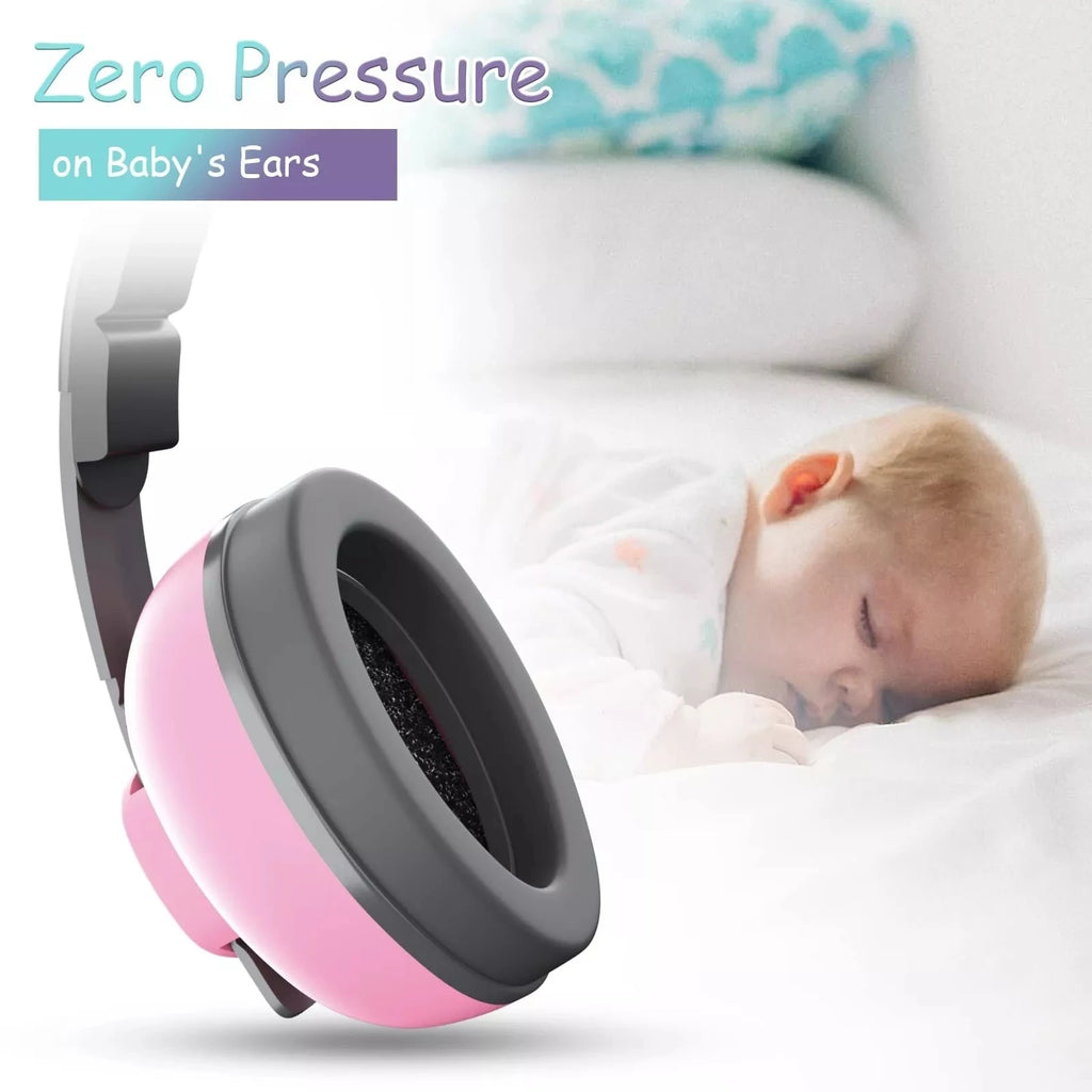 Child Baby Anti-Noise Earmuffs Adjustable Hearing Protection Safety Ear Muffs Kids Noise Cancelling Headphones Sleeping Child