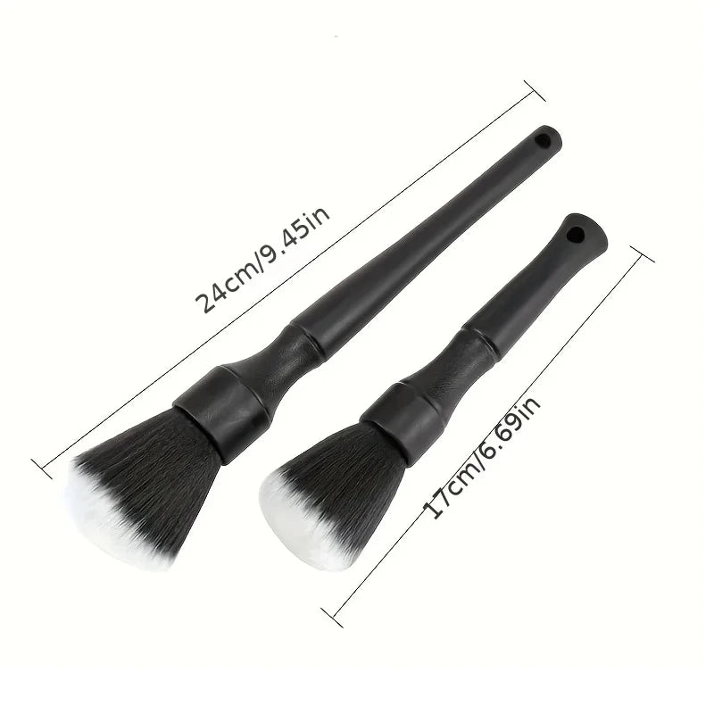 1pcs Car Interior Detailing Brush Soft Bristle Cleaning Brush Motorcycle CarCleaning Tool Auto Detail Dash Duster Brush