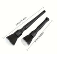 1pcs Car Interior Detailing Brush Soft Bristle Cleaning Brush Motorcycle CarCleaning Tool Auto Detail Dash Duster Brush