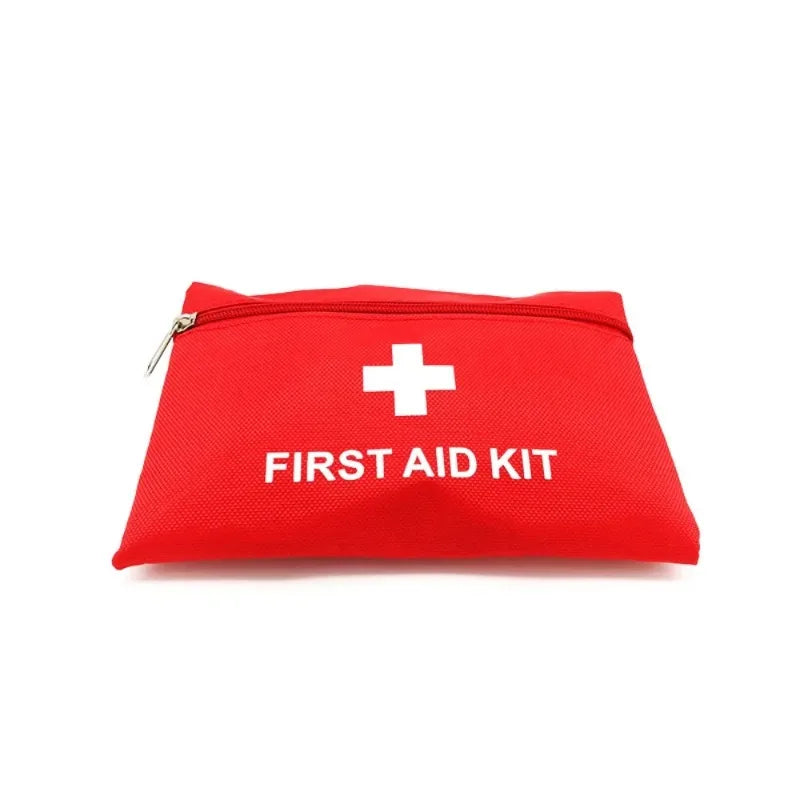 13-Piece All-in-One First Aid Kit Portable Compact Survival Kit for Outdoor Wilderness Travel with Complete Wound Care Supplies