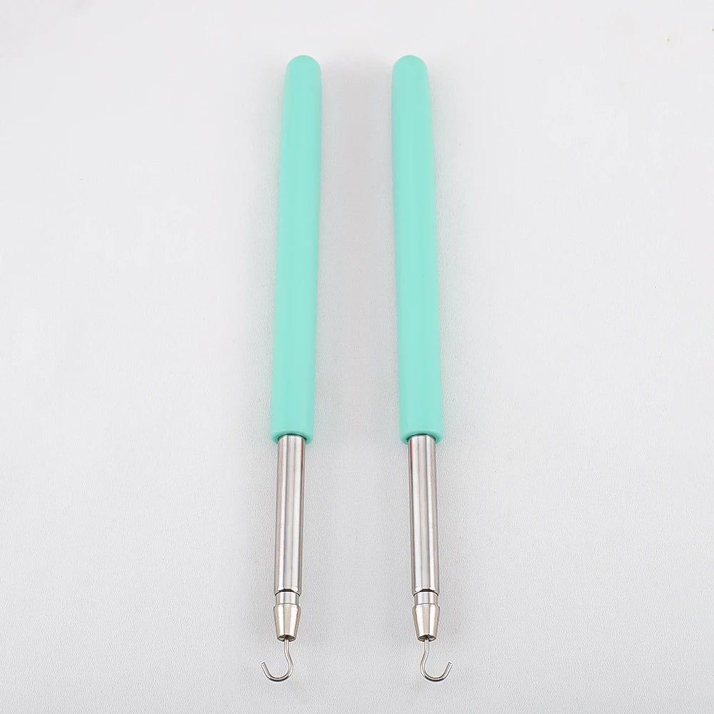 1P Help Wear Bracelet Tool Partner Jewelry Helper Fastening Aid Quickly Unfasten Hooking Equipment Plier Clasps Tie Zipper Craft