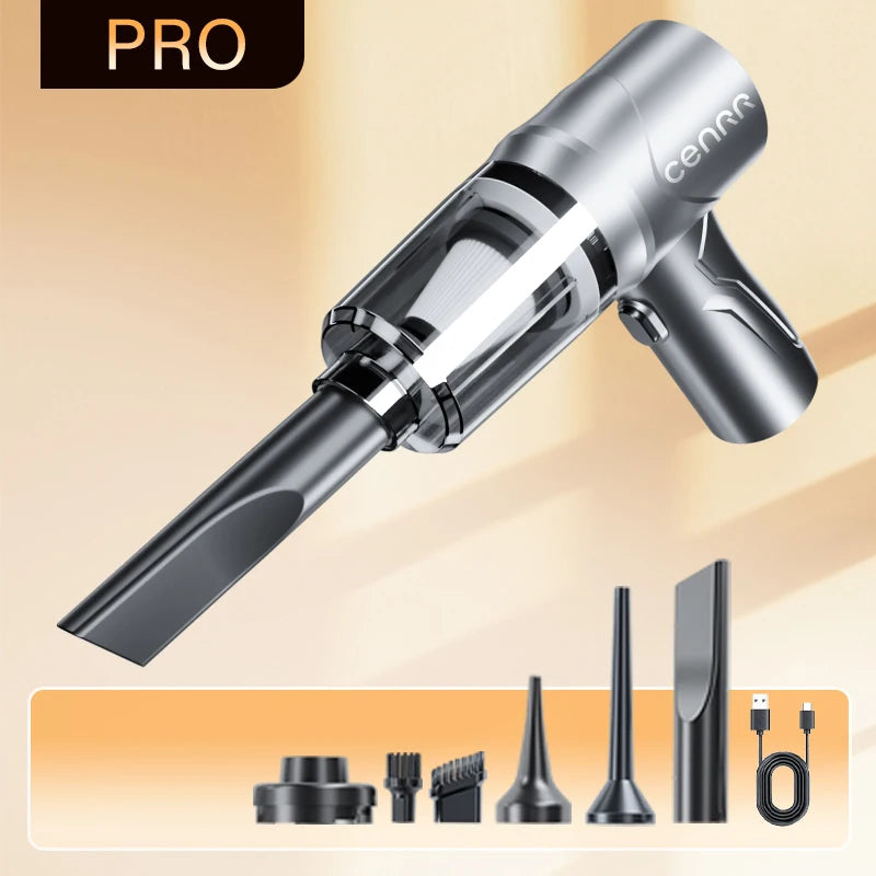 CENRR Car Vacuum Cleaner 895000PA Cordless Powerful Wireless Cleaner Cleaning Machine HandHeld Portable Vacuum Cleaner For Car
