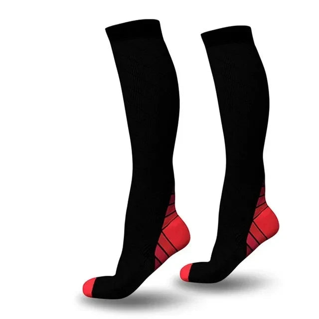 Compression Socks Varicose Veins Socks Pregnancy Anti Fatigue Blood Circulation Socks Gym Outdoor Cycling Football Fitness Socks