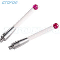 Rubine Ball CNC Ceramic Shaft Probe Testing Accessories M4 6 L50 CMM Touch Probe Stylus Touch Probe Tool