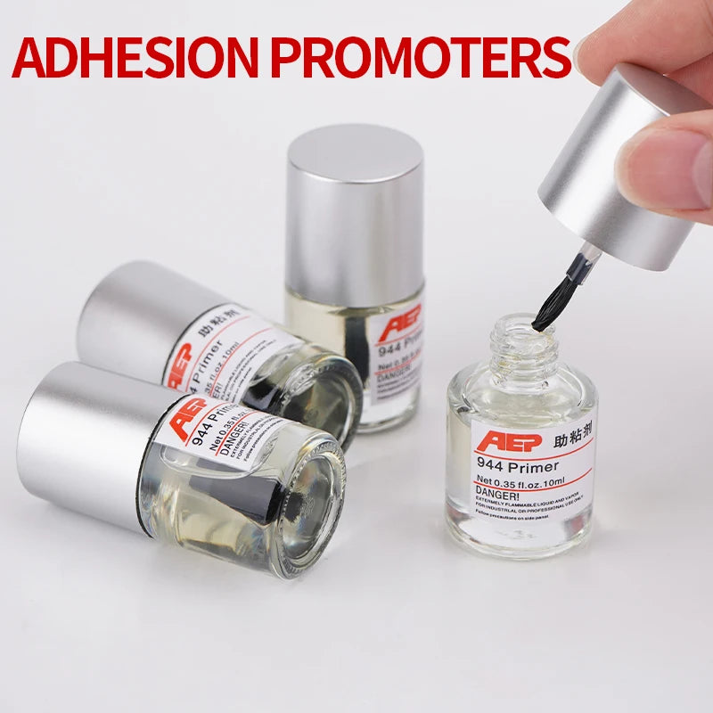 ADHESION PROMOTER + DOUBLE SIDED TAPE = BEST BUDDIES EVER 944 Primer Acrylic Foam Tape Increase Viscosity 80%