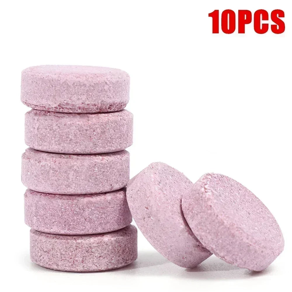 10-100pcs Car Windscreen Effervescent Tablet Solid Cleaner Auto Windshield Wiper Cleaning Tablets Glass Clean Car Washing Tool