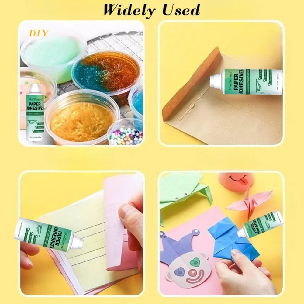Paper Super Glue Strong Bonding Adhesive ForHandcrafted DIY Scrapbooking Paper Craft,Book Glue Student Stationery OfficeSupplies