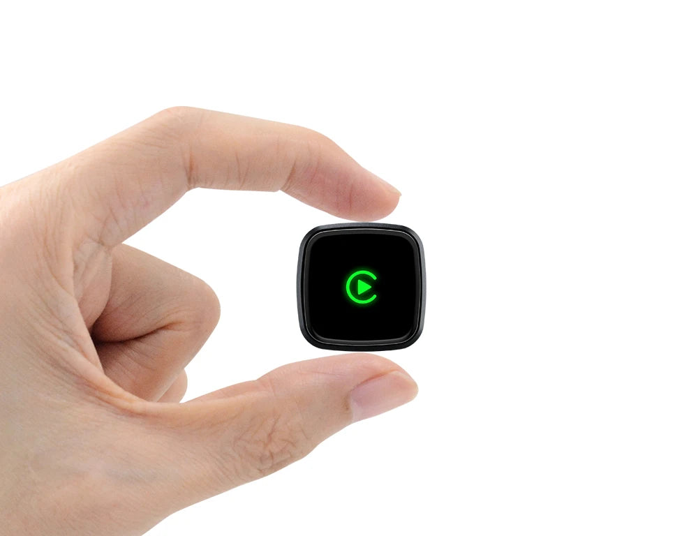 Wireless CarPlay Adapter for Apple Car Play, Small Mini Edition, Converts Factory Wired to Wireless CarPlay, Plug & Play