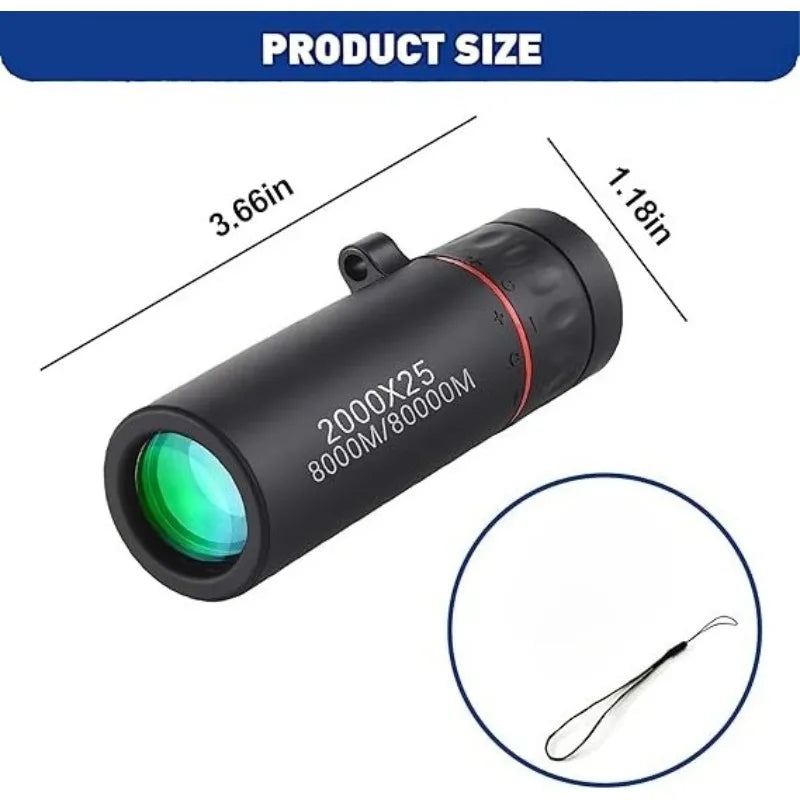 Monocular Telescope Mini Portable Telescope Outdoor Camping