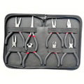 8PCS Jewelry Combination Pliers Kit Mini Hand Tools Storage Packed Carbon Steel Metalworking
