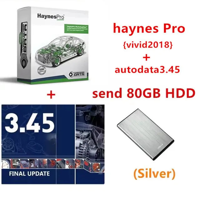 Haynes Pro（Vivid2018）and Autodata3.45 Atris-Technik Automotive Workshop DATA Auto Repair Software Diagnostic Tools