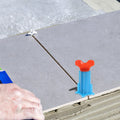 20Pcs Tile Leveling System Tile Leveler Locator Cross Shaped Square Tool for Wall Floor Tiles Quick Positioning Time Saving DIY