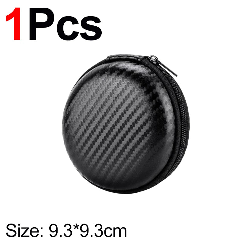 1/3Pcs EVA Data Cable Storage Bag Portable Bluetooth Earbuds Storage Box Digital Product Electronic Charger Case Mini Hard Shell