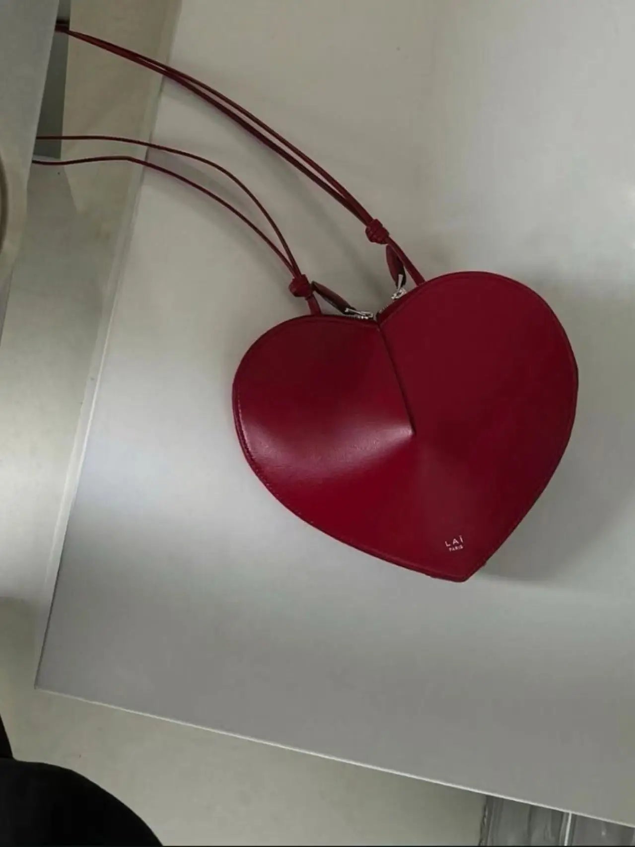 2026 High-End Love Bag, Fashionable Peach Heart Box Bag, Niche Design, Stylish Bag, Textured Single Shoulder Crossbody Bag