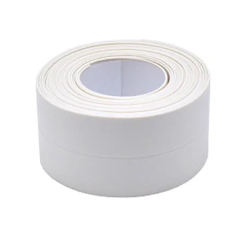 Waterproof Wall Tape Bathroom Kitchen Adhesive Tape Contour Tape Cardboard Sealing Strip Bathroom Shower Sink Bath Caulk Tape