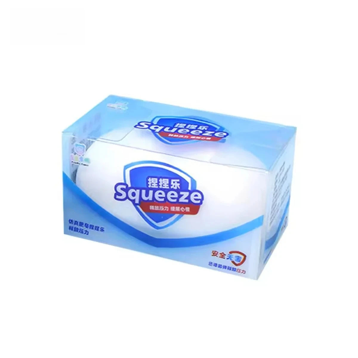 ASMR Crunchy Soap Ball Stress Ball Squishy Fidget Toy Soft Squeeze Anti-Stress Anxiety Relief Hand Decompression Toy for Relax