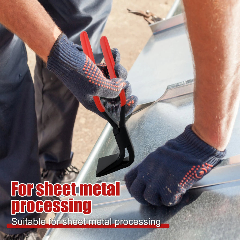 Metal bending pliers flattening pliers manual sealing metal plate tools durable manual sealing machine sheet metal tool kit