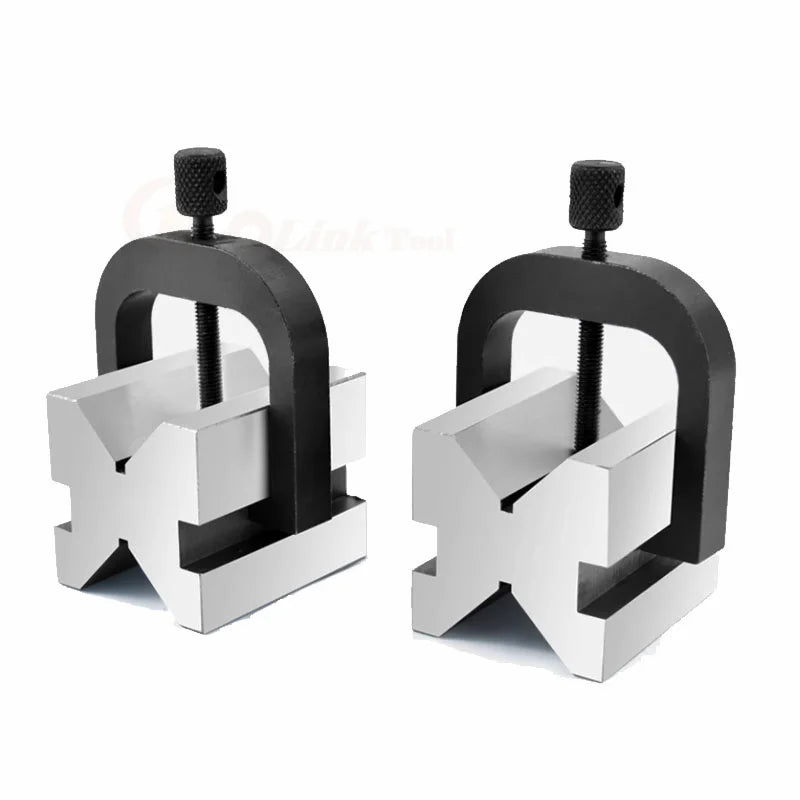 1pc New V30 V33 High Precision V Block Clamp set Machinist Blocks Precision Matched Multi-use Gauge 45x40x36mm Measureing Tool