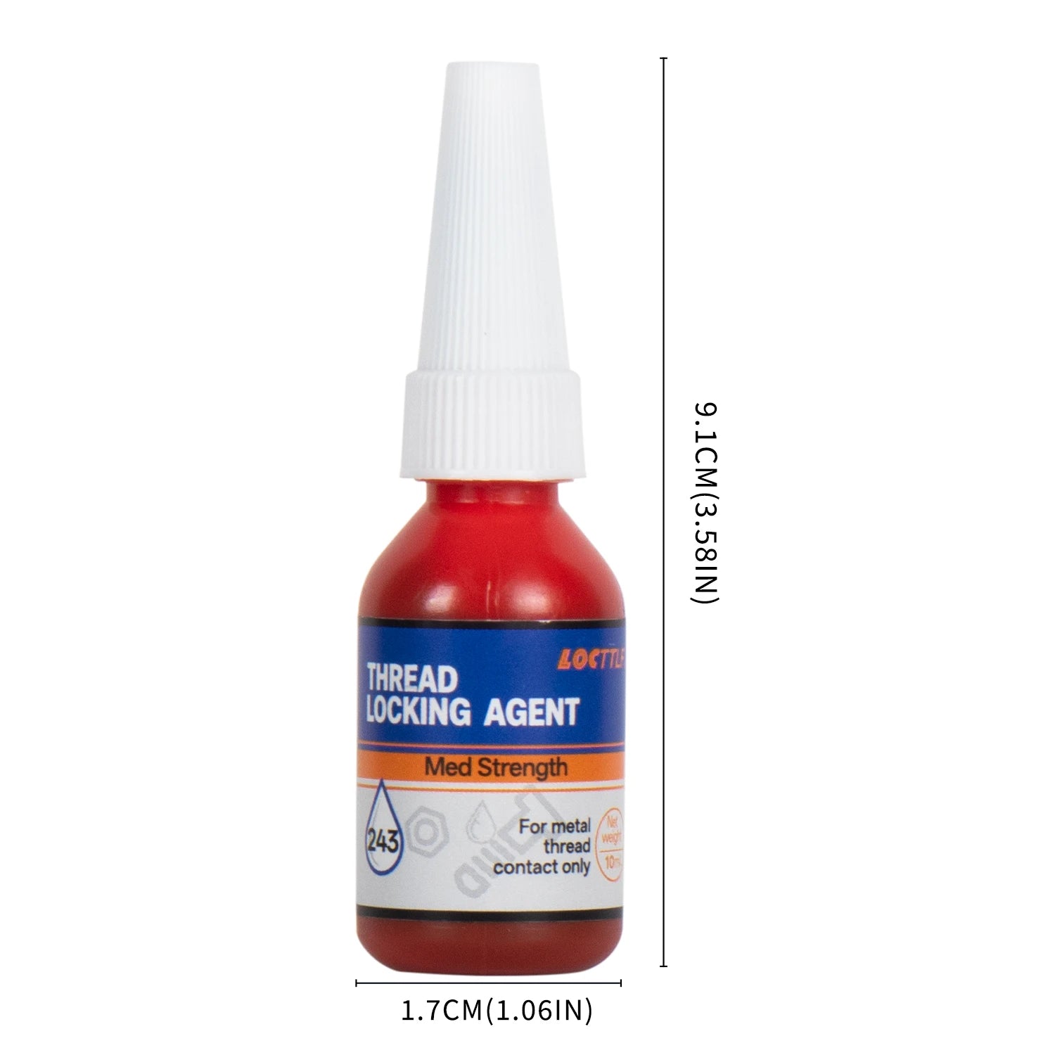 50ml Threadlocker 271Red High-Strength Thread Locker 243 Nuts-Bolts Locker Screw  Lock Tight Seal Fasteners Anaerobic Adhesive