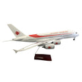 46CM AIR Algeria 380 A380 Plane Model 1/160 Scale Airplane Diecast with Wheels Light Stand Collected Gift By Aviation