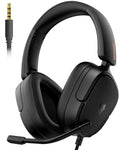 NUBWO HG04L Gaming Headset for PS5/PS4 Xbox Series X|S/Xbox One Switch 250g Lightweight Clear Unidirectional Mic 3.5mm Jack
