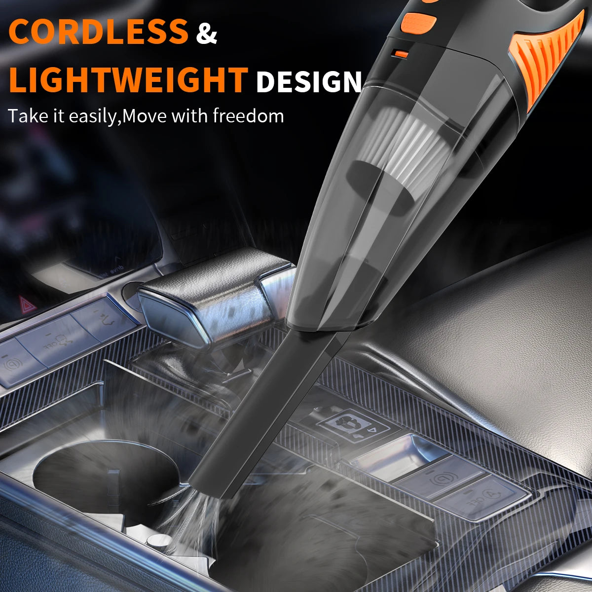 Rechargeable Cordless Wireless Handheld Portable Car Vacuum Cleaner Home and Car Dual Purpose Small Mini Handheld Vacuum Cleaner