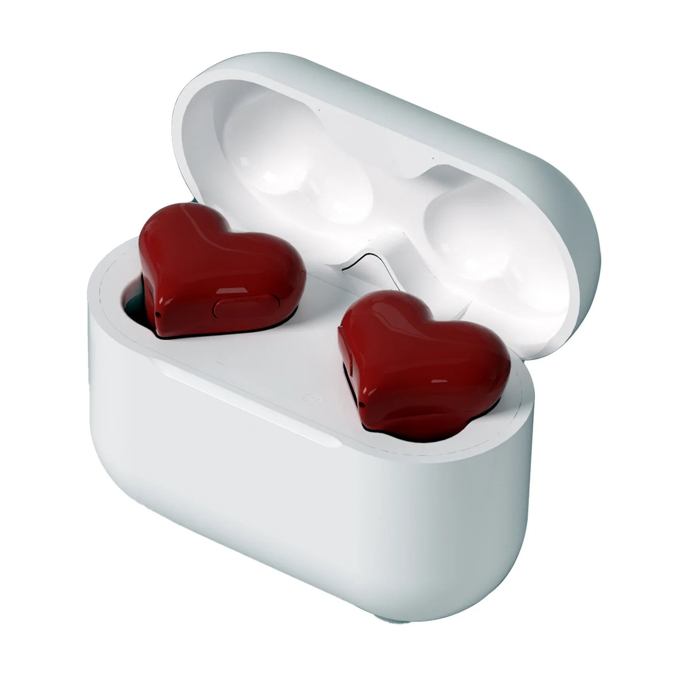 Fashion Love-shaped in-ear Bluetooth Headset Long Battery Life Noise Reduction Wireless Headset Gift