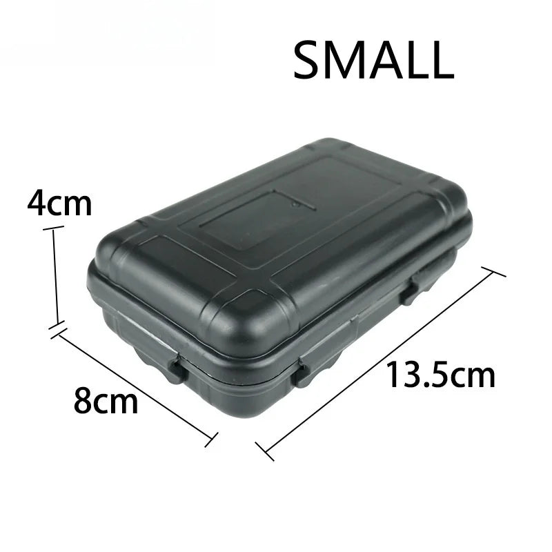 Outdoor Waterproof Survival Sealed Box | Dustproof Shockproof Plastic EDC Tools | Storage Container Case Holder