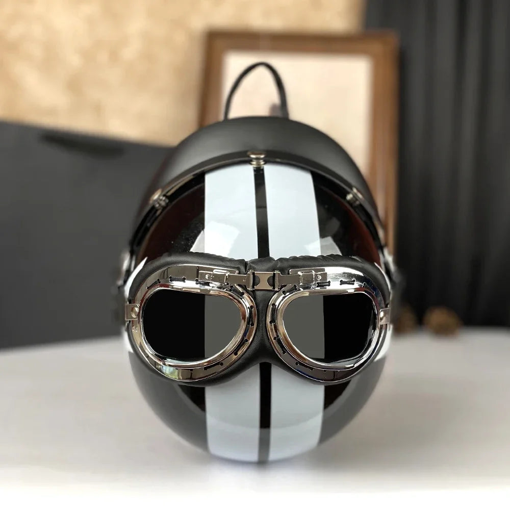 Fashionable Single Shoulder Crossbody Women's Bag, Creative Personality, Funny Helmet Bag, Streetwear Style Bag, Round Backpack