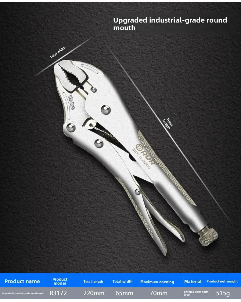 Powerful pliers, multifunctional universal pliers, pressure pliers, manual pliers, fixing tool pliers