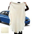 Car Natural Chamois Free Shape Clean Genuine Leather Cloth Suede Ultra Absorbent Quick Dry Towels for Car Wash Cleaning Cloth