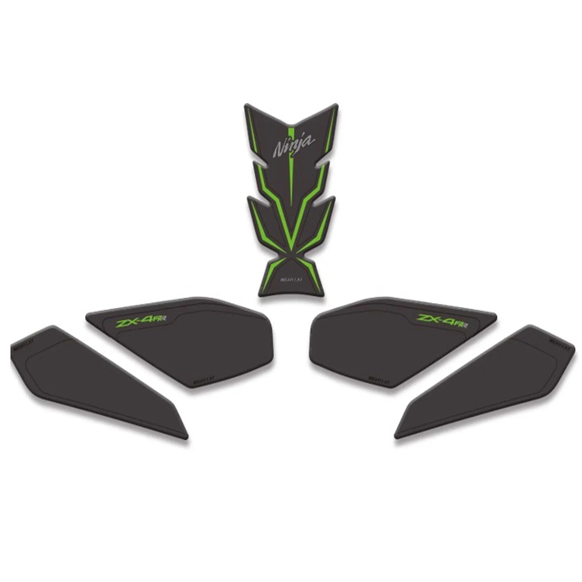 Compatible ZX-4R ZX4R/RR 2023 Motorcycle Fuel Tank Pad Kit Side Fuel Knee Guard Sticker Fuel Tank Protector
