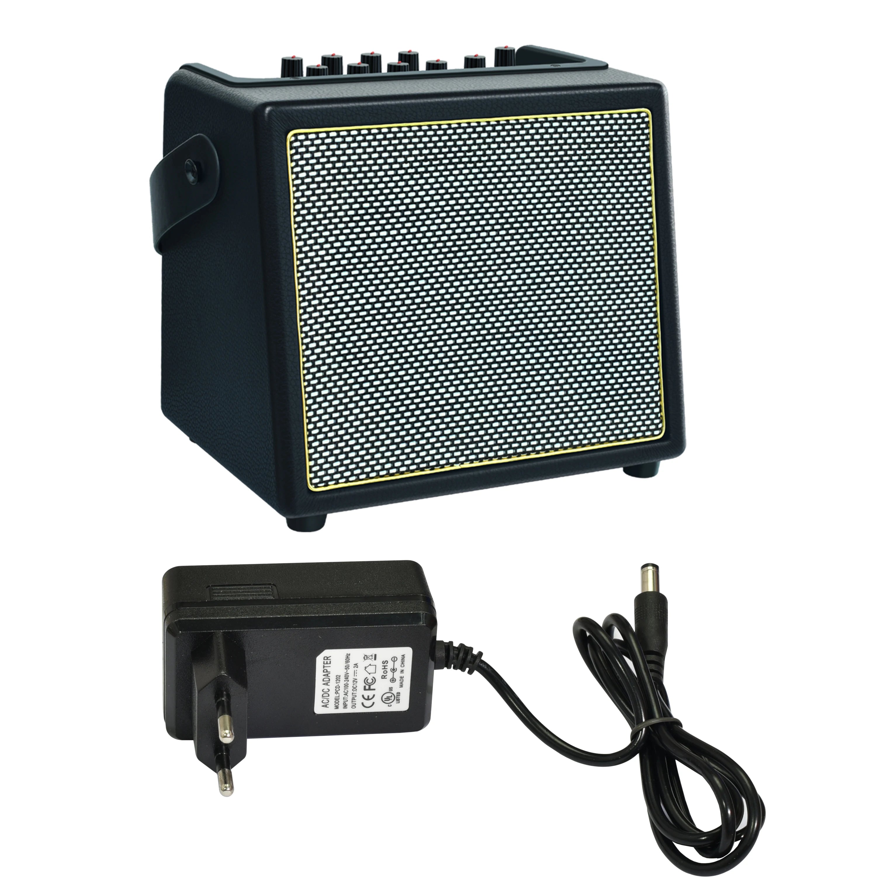 Rowin Acoustic Guitar Amplifier,30 Watt Bluetooth Speaker Rechargeable Battery Acoustic Guitar Amp with Reverb Chorus Effect