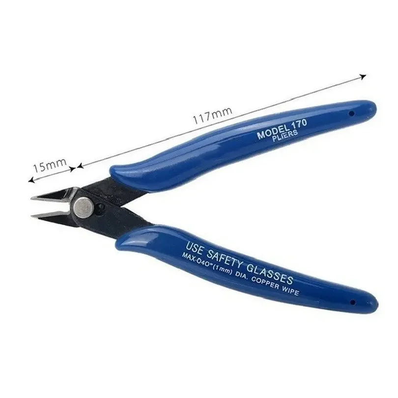 Universal Diagonal Pliers Carbon Steel Pliers Electrical Wire Cable Cutters Cutting Side Snips Flush Pliers Nipper Hand Tools