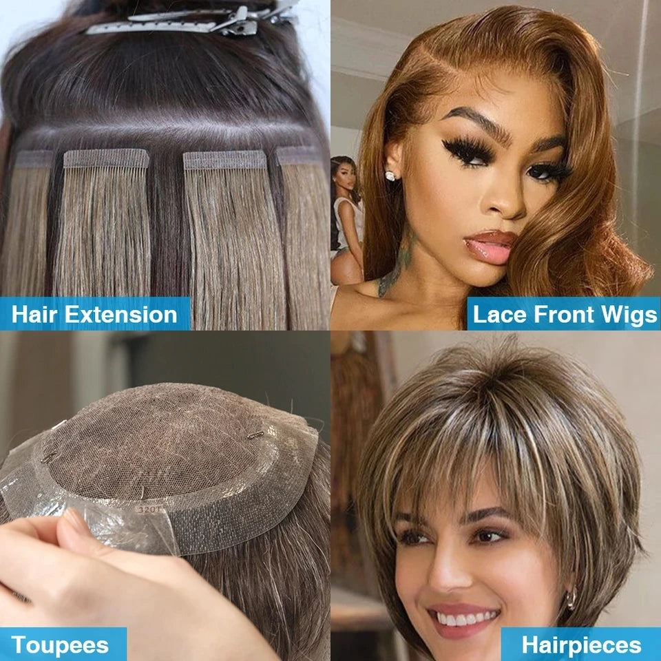 1/2/3 Roll 3 Yards*0.8 CM Super Hair Blue Tape Double-Sided Adhesive Tape for Hair Extension/Lace Wig/Toupee