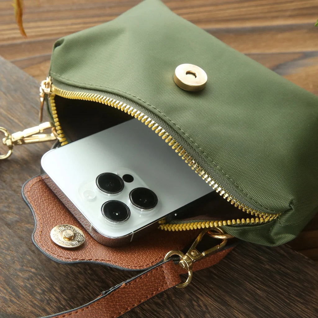 Custom Name Mini Crossbody Bag Women Customized Handbag Chic Lightweight Purses with Adjustable Strap Classic Retro Dumpling Bag