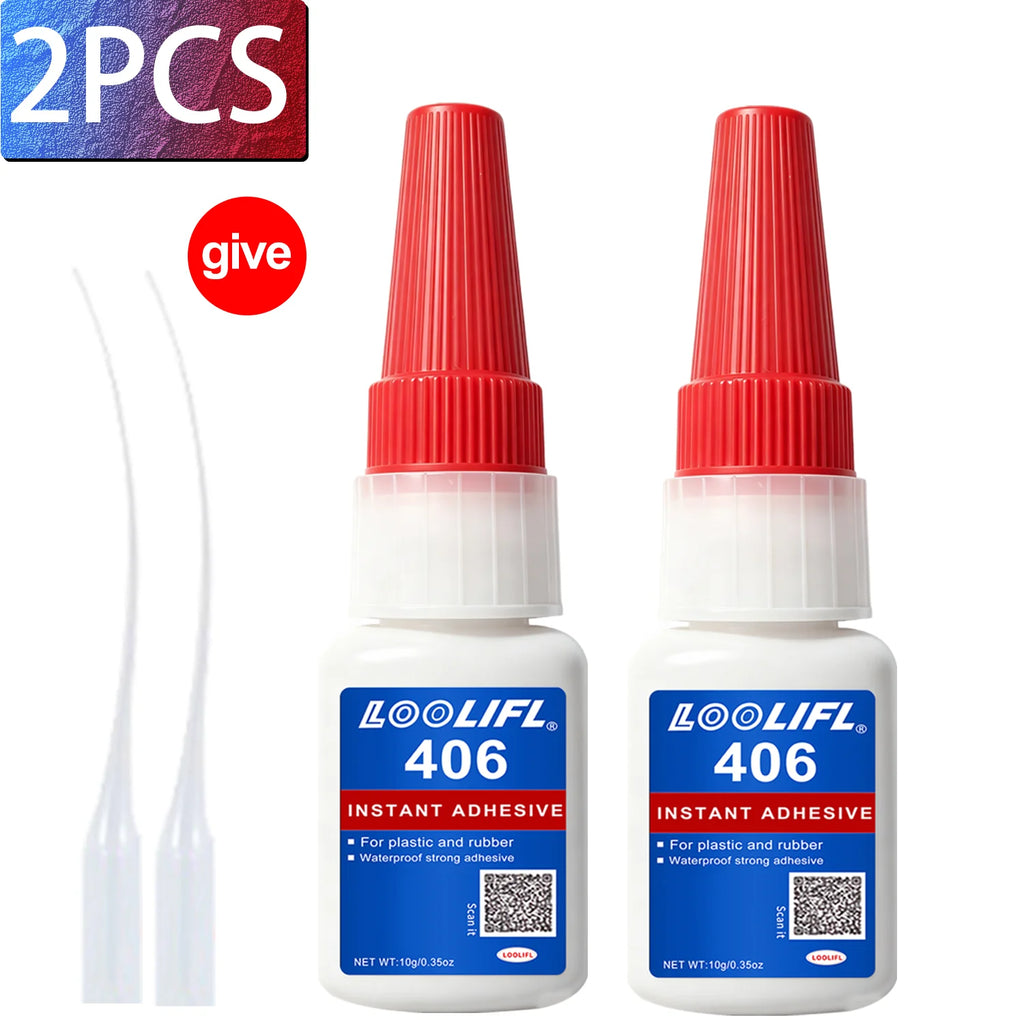 Multi-Purpose Super Glue Instant Adhesive Quick-Drying Extra Strong Bond For Repair DIY Craft Shoe Fixing Home Decor