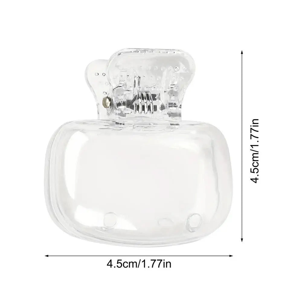 Portable Toothbrush Cover Clip On Dustproof Protector Toothbrush Cap for Travel Camping Hotel Home Bathroom Hygiene Cover