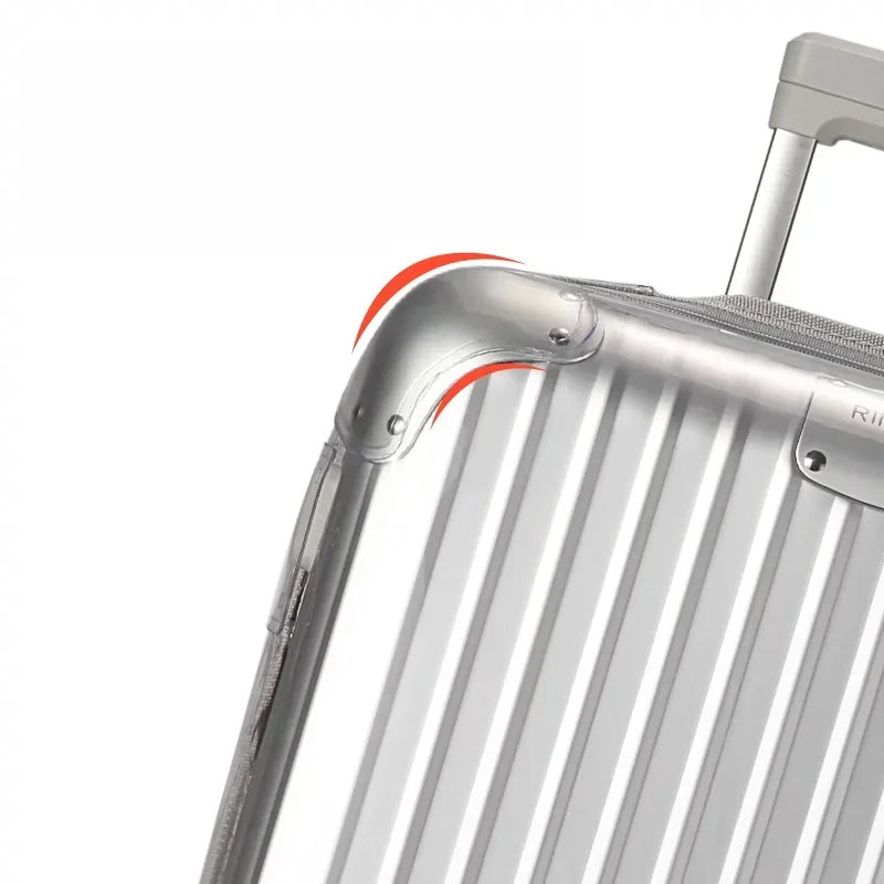 Luggage Cover for Rimow Original Trunk Plus with Zipper Suitcase Clear Covers Dustproof Protecter Case Wear-resisting PVC 33"